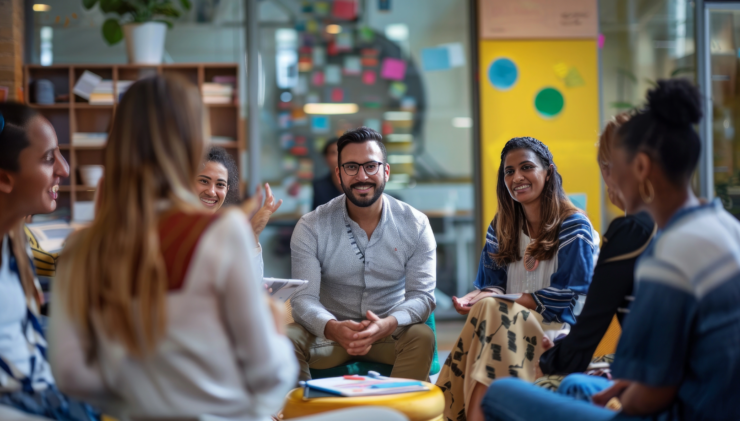nonprofit group meeting